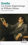 Les annes d'apprentissage de Wilhelm Meister par Goethe